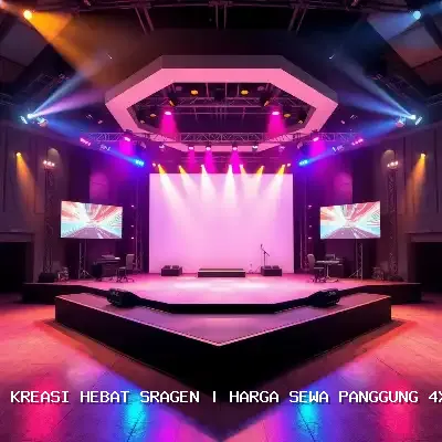 Harga Sewa Panggung 4×6 di Sragen