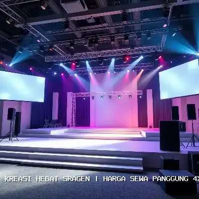 Harga Sewa Panggung 4×6 di Sragen