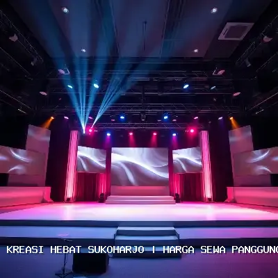 Harga Sewa Panggung 4×6 di Sukoharjo