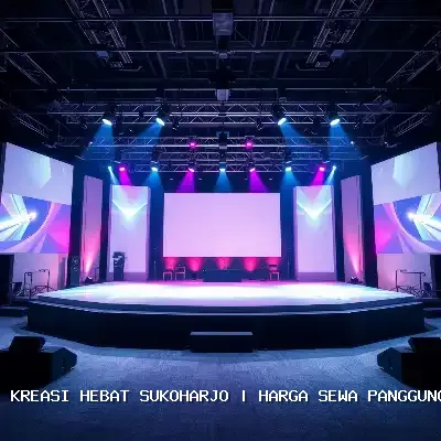 Harga Sewa Panggung 4×6 di Sukoharjo