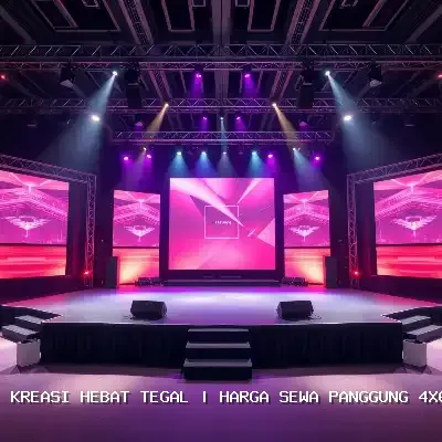 Harga Sewa Panggung 4×6 di Tegal