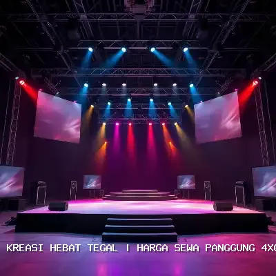 Harga Sewa Panggung 4×6 di Tegal