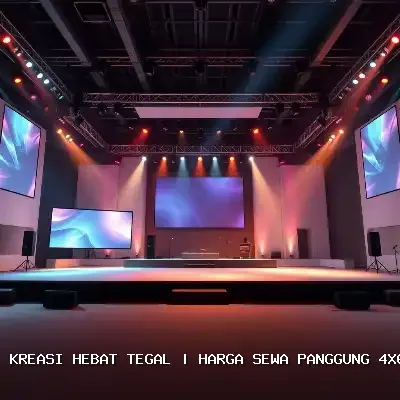 Harga Sewa Panggung 4×6 di Tegal