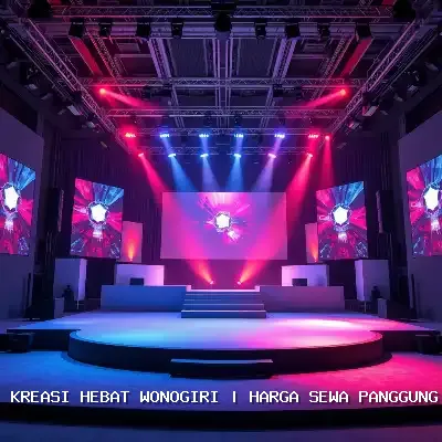 Harga Sewa Panggung 4×6 di Wonogiri