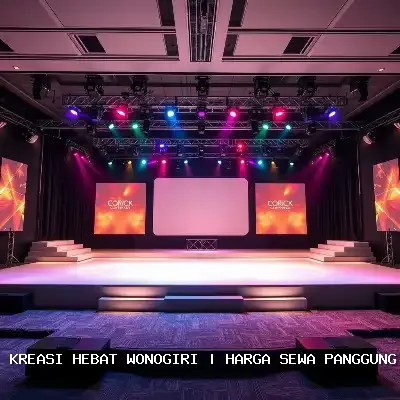 Harga Sewa Panggung 4×6 di Wonogiri