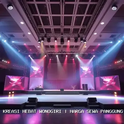 Harga Sewa Panggung 4×6 di Wonogiri