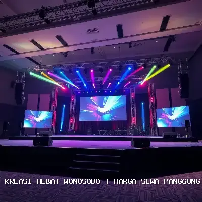 harga sewa panggung 4x6 Wonosobo