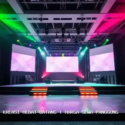 harga sewa panggung Batang