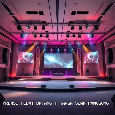 Harga Sewa Panggung Batang