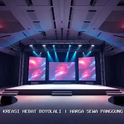 harga sewa panggung Boyolali
