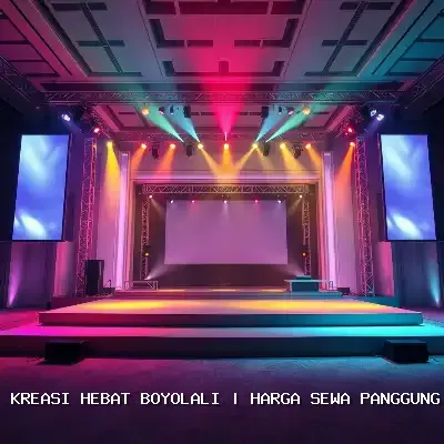 Harga Sewa Panggung Boyolali