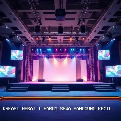 Harga Sewa Panggung Kecil
