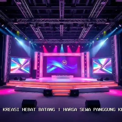 harga sewa panggung kecil Batang