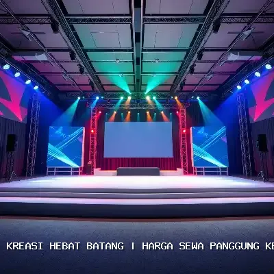 Harga Sewa Panggung Kecil Batang