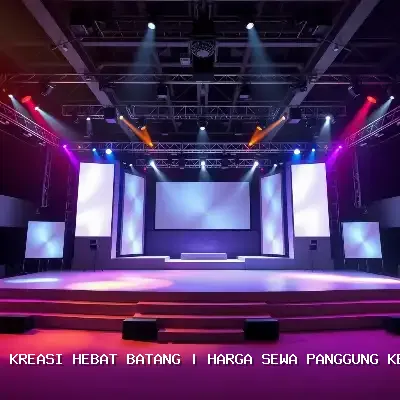 Harga Sewa Panggung Kecil Batang