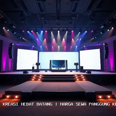 Harga Sewa Panggung Kecil Batang