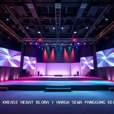 Harga Sewa Panggung Kecil Blora