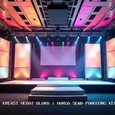 Harga Sewa Panggung Kecil Blora