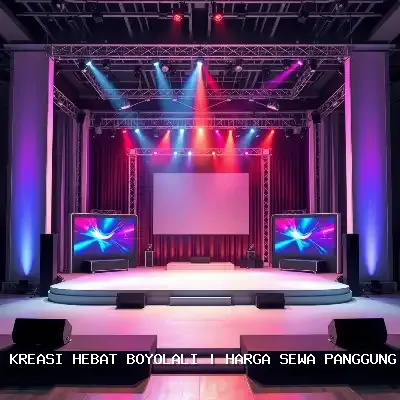 Harga Sewa Panggung Kecil Boyolali