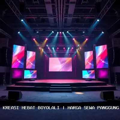 Harga Sewa Panggung Kecil Boyolali