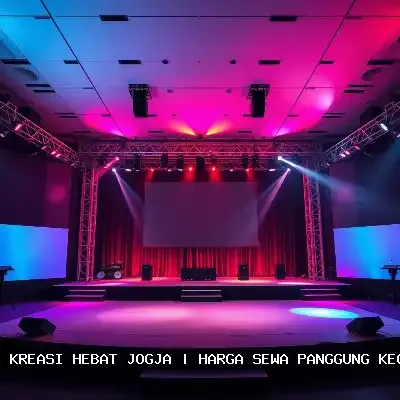 harga sewa panggung kecil Jogja