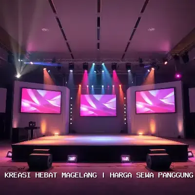 harga sewa panggung kecil Magelang
