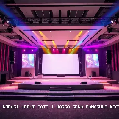 Harga Sewa Panggung Kecil Pati