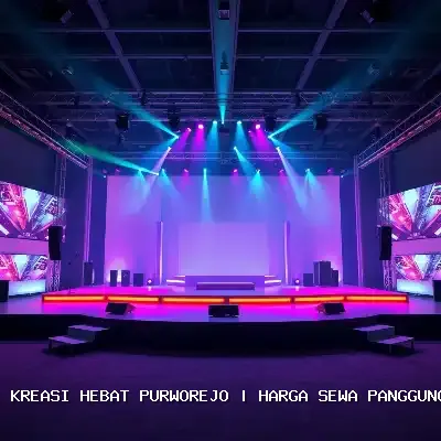 harga sewa panggung kecil Purworejo