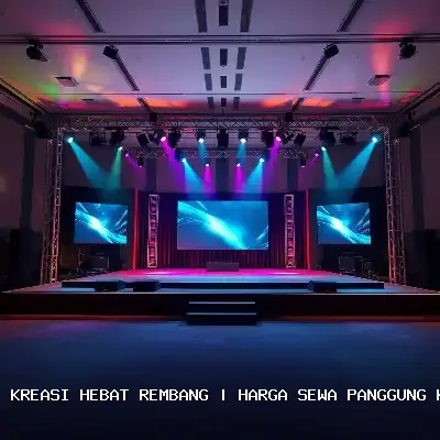 harga sewa panggung kecil Rembang
