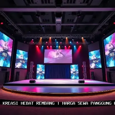 Harga Sewa Panggung Kecil Rembang