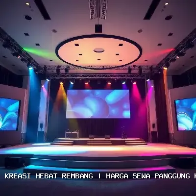 Harga Sewa Panggung Kecil Rembang