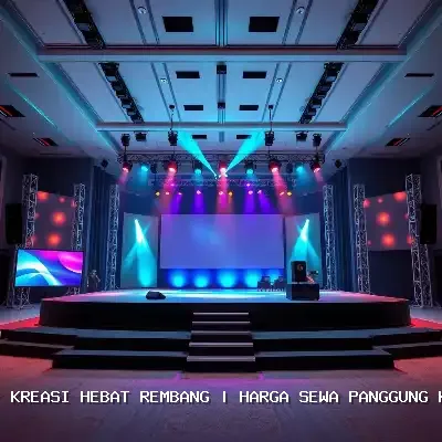 Harga Sewa Panggung Kecil Rembang