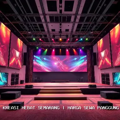 harga sewa panggung kecil Semarang