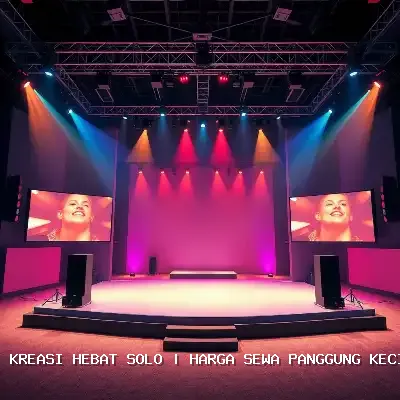 Sewa Panggung Kecil di Solo