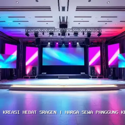 harga sewa panggung kecil Sragen