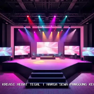 harga sewa panggung kecil Tegal