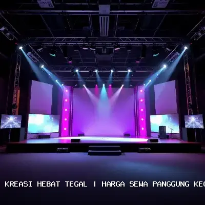 Sewa Panggung Kecil di Tegal