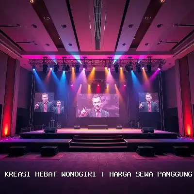 harga sewa panggung kecil Wonogiri