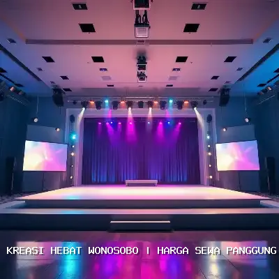harga sewa panggung kecil Wonosobo