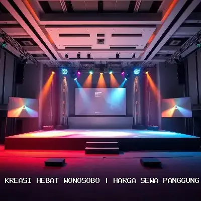 Sewa Panggung Kecil di Wonosobo