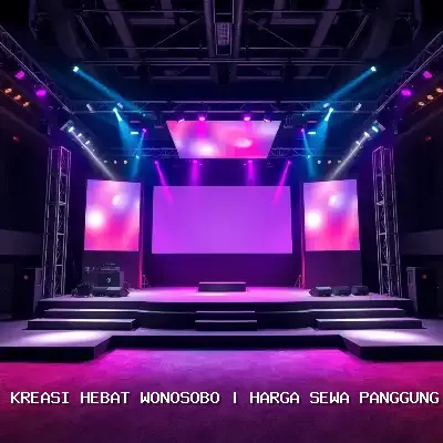 Sewa Panggung Kecil di Wonosobo