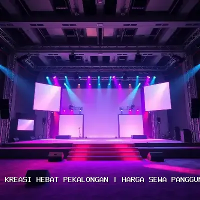 Harga Sewa Panggung Pekalongan
