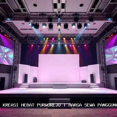 harga sewa panggung Purworejo