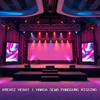 Harga Sewa Panggung Rigging 4×6