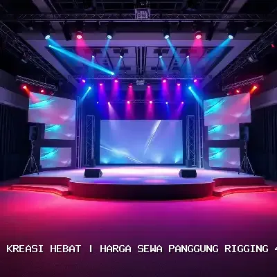 Harga Sewa Panggung Rigging 4×6