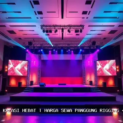 Harga Sewa Panggung Rigging 4×6