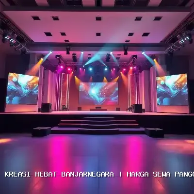 harga sewa panggung rigging 4x6 Banjarnegara