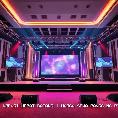 Harga Sewa Panggung Rigging 4×6 Batang