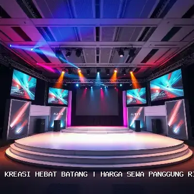 Harga Sewa Panggung Rigging 4×6 Batang