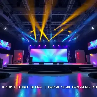 harga sewa panggung rigging 4x6 Blora